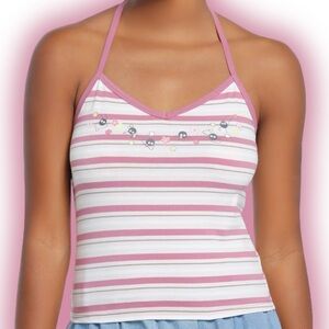Studio Ghibli Spirited Away Soot Sprite Candy Striped Halter Top